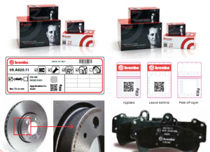 Hologram dan QR Code Anti-Pemalsuan Brembo