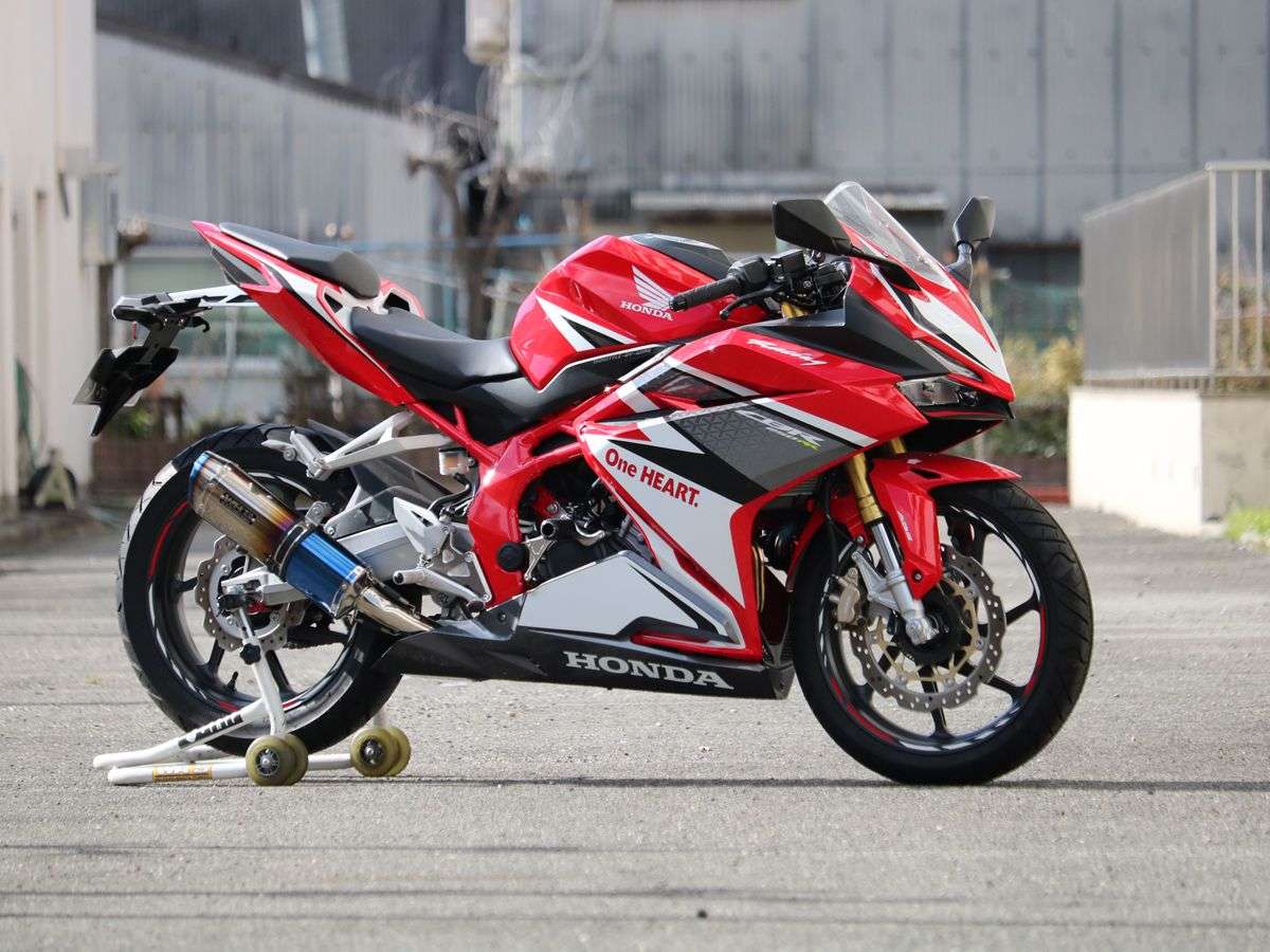 Knalpot Full System SS-Oval Burnt Color Type untuk CBR250RR