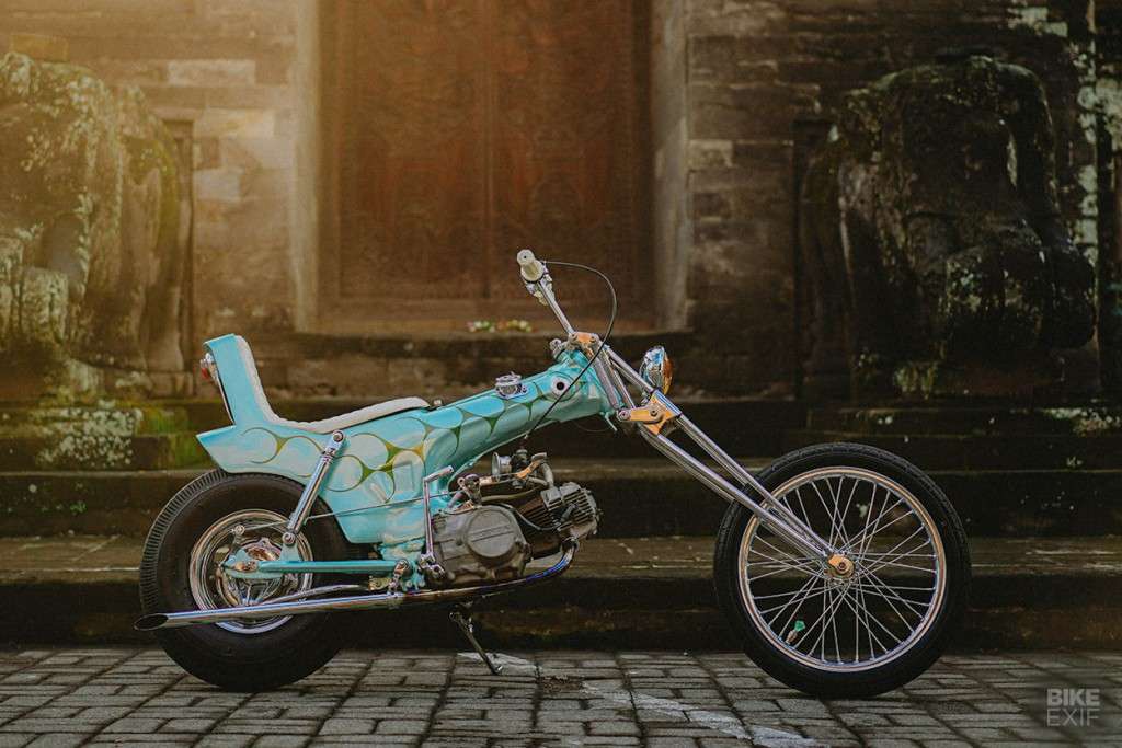 Modifikasi Honda Dax Gaya Chopper Unik Dari Bali Berita Seputar Motor Webike Indonesia