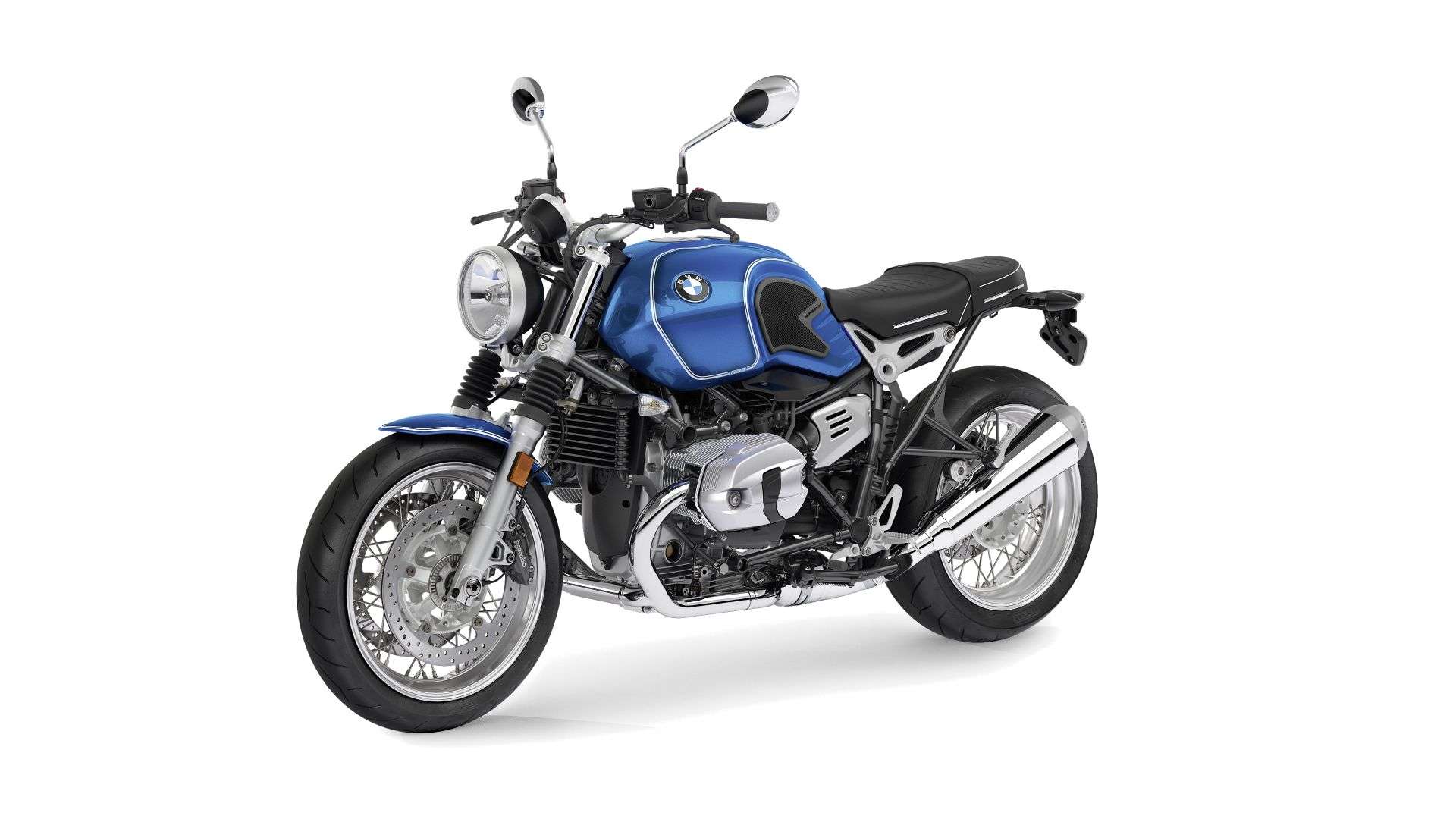 BMW R Nine T Samping Depan