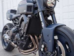 Close-up Yamaha XSR900 "CP3" oleh JvB-moto 2019