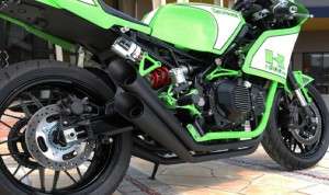 Kawasaki Z900RS Modifikasi Monster Cafe Racer 1970-an oleh PMC Knalpot