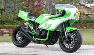 Kawasaki Z900RS Modifikasi Monster Cafe Racer 1970-an oleh PMC Full Body