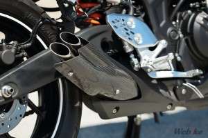 knalpot slip-on prunus y's gear yamaha yzf-r25 sparepart