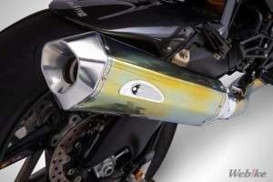 knalpot titanium k-factory suzuki katana sparepart motor