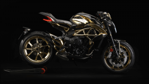 MV Agusta Dragster RC Shining Gold Tampak Samping