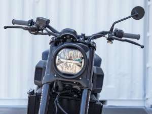 Tampak Depan Yamaha XSR900 "CP3" oleh JvB-moto 2019