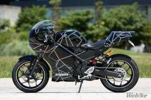 motor custom yamaha yzf-r25 samping kiri