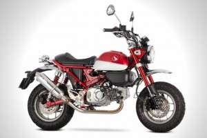 knalpot full system silencer stainless monkey 125