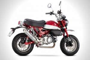 knalpot silencer stainless k-factory monkey 125