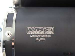 nomor seri knalpot wr's limited edition