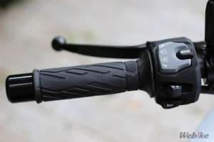 tampilan switch stang sisi kiri suzuki katana 2019