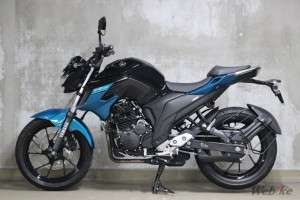 fz25 tampak samping kiri