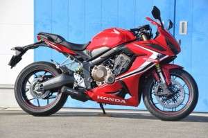 knalpot cbr650r moriwaki tampak samping