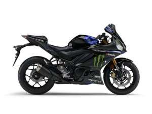 yzf-r25 abs monster energy motogp tampak samping kanan