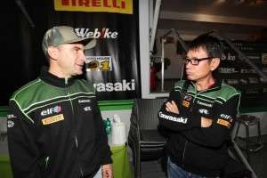 Ryuji Tsuruta Bersama Webike SRC Kawasaki France