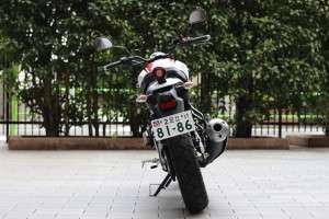 XSR155 Tampak Belakang
