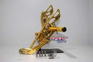 Rearset Suzuki GSX-R 1000 RSV Racing Gold