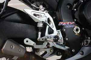 Rearset Suzuki GSX-R 1000 RSV Racing Chrome
