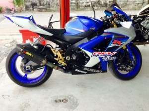 Rearset Suzuki GSX-R 1000 RSV Racing