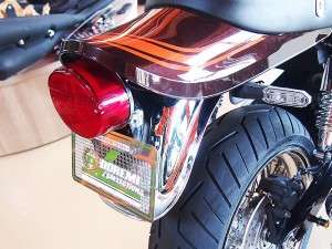 Detail Tampilan Spakbor Belakang ala Z1 untuk Kawasaki Z900RS dari Doremi Collection
