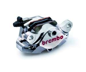Kaliper Rem 2POT CNC Brembo - Nickel Coating