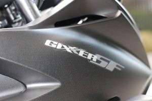 Logo Suzuki Gixxer SF250 2020 Black