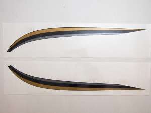 Sticker Garis Coklat ala Z1 untuk Kawasaki Z900RS dari Doremi Collection
