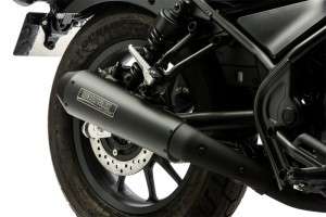 Pipa Knalpot Slip-on NEO CLASSIC BLACK Rebel 250/500 Moriwaki
