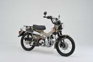 Tampak Depan Honda Hunter Cub CT125
