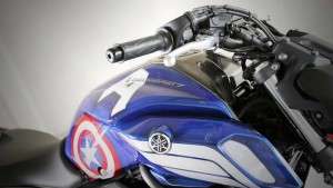 Tangki MT-07 ala Captain America dari AD Koncept