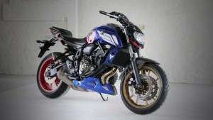 MT-07 ala Captain America dari AD Koncept