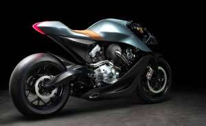 Body Belakang AMB 001 oleh Aston Martin dan Brough Superior