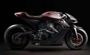 AMB 001 oleh Aston Martin dan Brough Superior Inferno