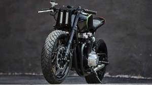 Tampak Depan Ninja "Danger Zone" Top Gun Custom