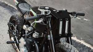 Lampu Depan Ninja "Danger Zone" Top Gun Custom