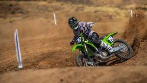 Aksi Kawasaki KX250 2021