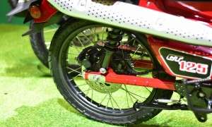Detail Knalpot Putih CT125 Limited Edition Farm Campster