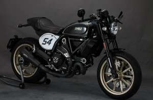 Knalpot Black Ducati Scrambler 800 by Aella