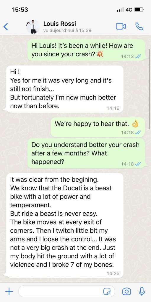 Chat dengan Louis Rossi 1