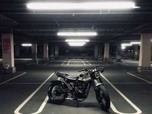 Tampak Atas Honda FTR223 Custom