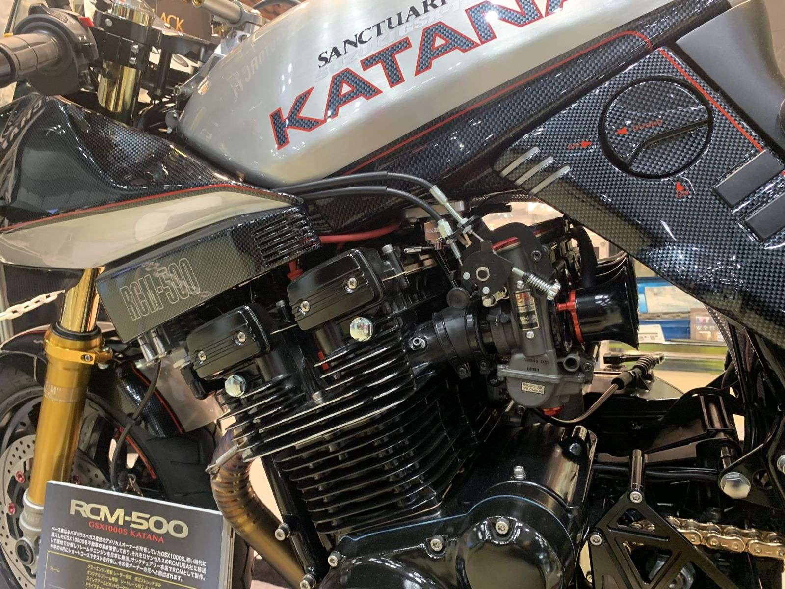 Mesin GSX1000S Katana Modif