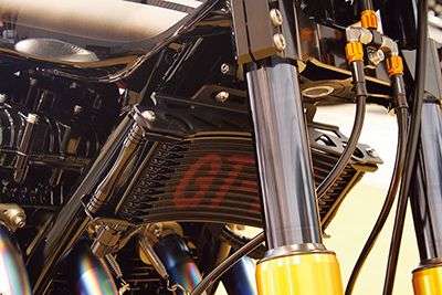 Oil Cooler Kawasaki Z1 Modif