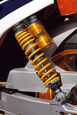 Shock Belakang Ohlins untuk Honda CB1100R shock belakang ohlins untuk honda cb1100r -