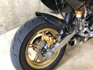 Spakbor Belakang KSR110