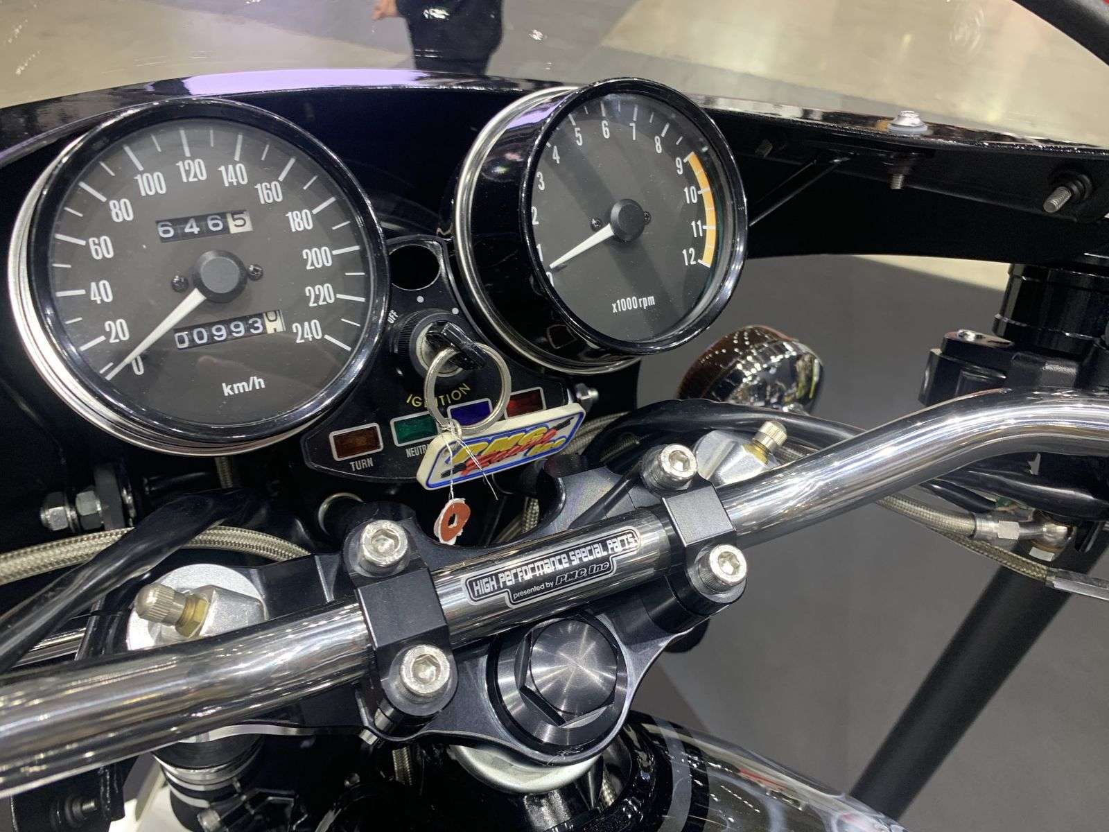 Speedometer Z1 Custom PMC JCC speedo z1 jcc - Kawasaki Z1 Cafe Style by PMC Japan Custom Culture