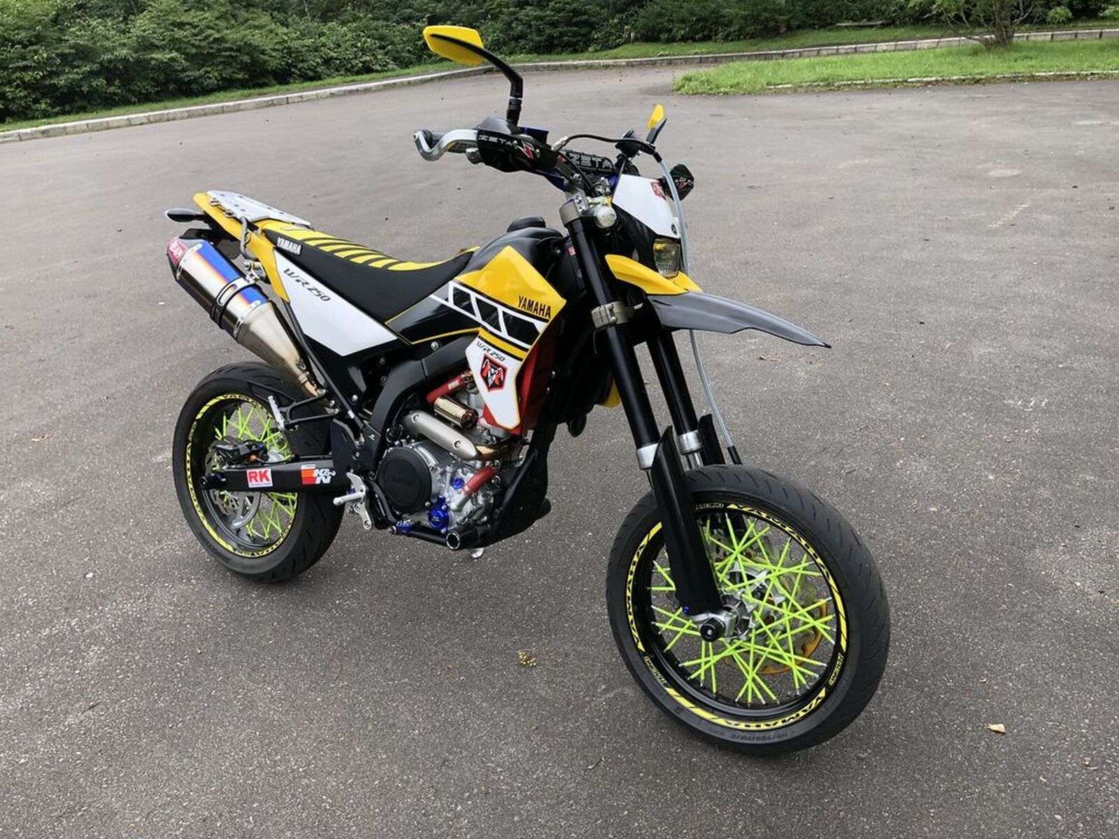 Yamaha WR250X Custom oleh Haru