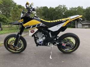 Yamaha WR250X Custom Samping Kiri