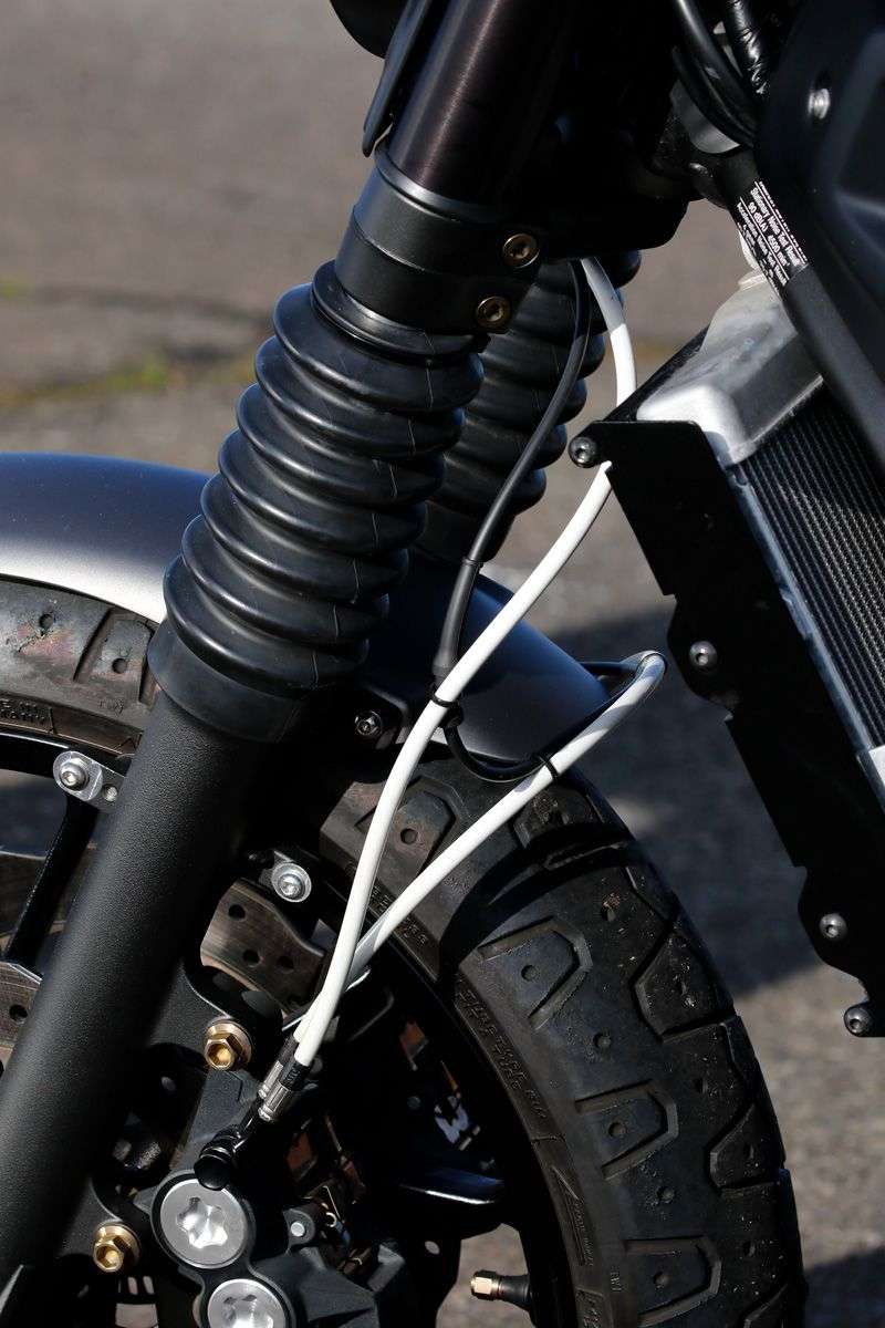 Karet Pelindung Shock Depan