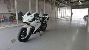 CBR250RR Custom Tampak Depan